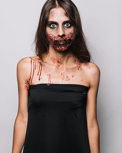 maquillaje-sangriento halloween