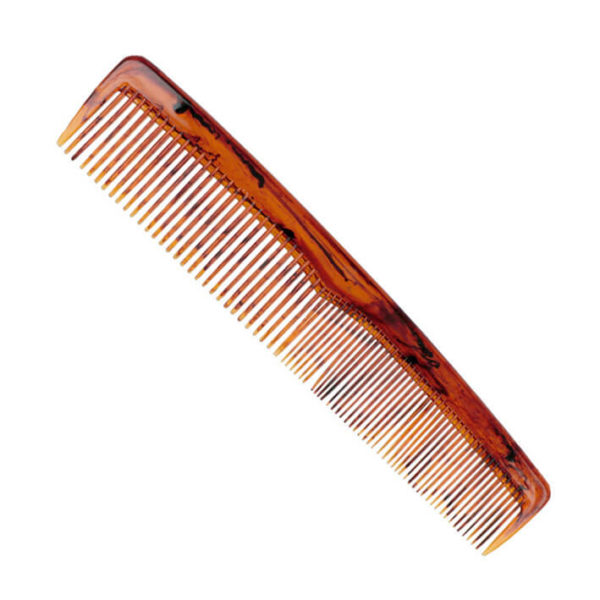 COLOURED WHISK COMB LARGE STRAIGHT MODEL IN ACETATE