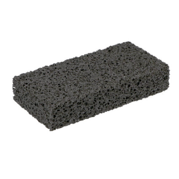 BLACK PUMICE STONE 100 x 80 x 20 mm