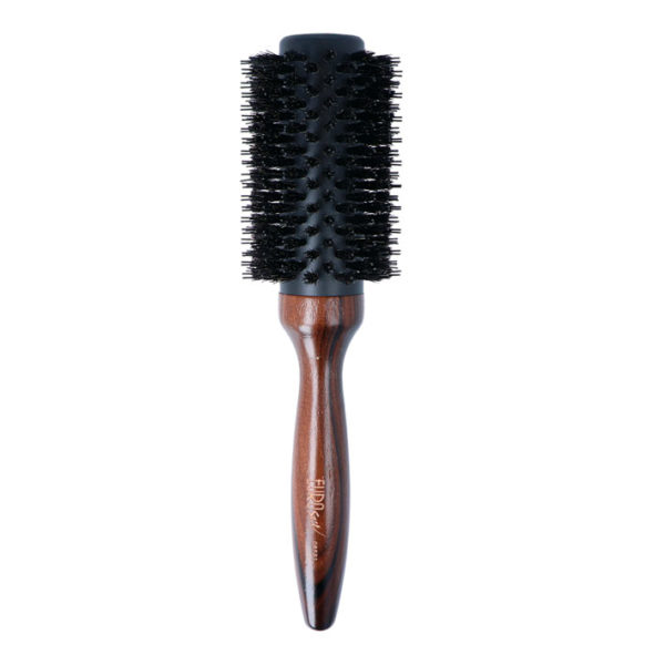 BROSSE THERMIQUE AVEC POIGNÉE EN BOIS 34 MM