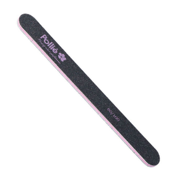 BLACK NAIL FILE 80/100 - 19X178MM WITH A BAG