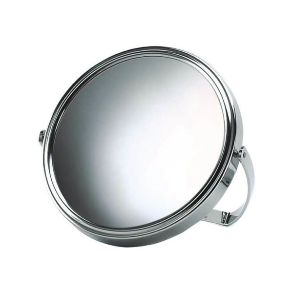 ROUND CHROMED MIRROR 10X - 10CM