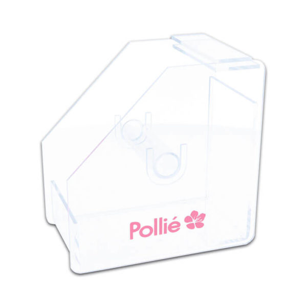 TRANSPARENT DISPENSER FOR NAIL FORMS