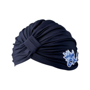 Turbante decorado azul 06055-59