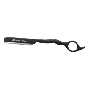 Navaja Barber Line negra con protector 06420