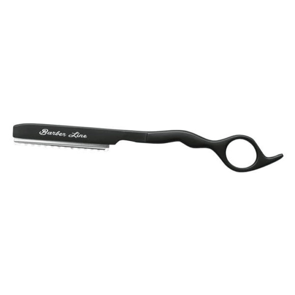 BLACK BARBER LINE RAZOR WITH PROTECTOR