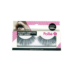 Pestañas Pollié 8 negras 100% naturales 06494