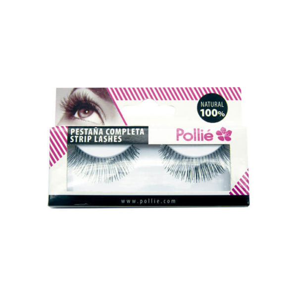 BLACK POLLIÉ 12 EYELASHES 100% NATURAL