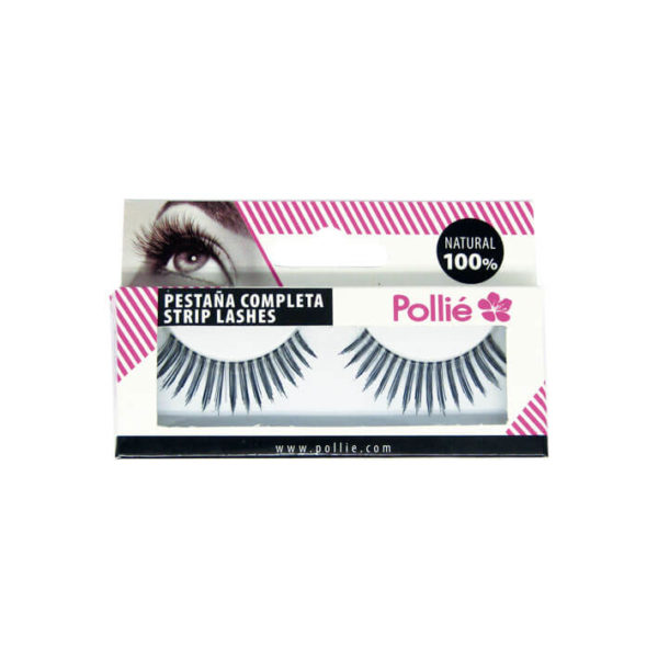 BLACK POLLIÉ 16 EYELASHES 100% NATURAL