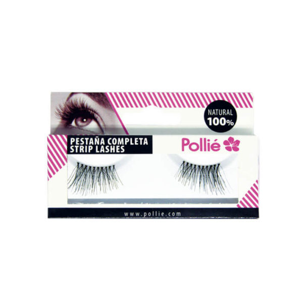 BLACK POLLIÉ 18 EYELASHES 100% NATURAL