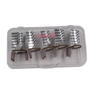 06750 MOLDES PARA UÑAS REUTILIZABLES 5 UDS