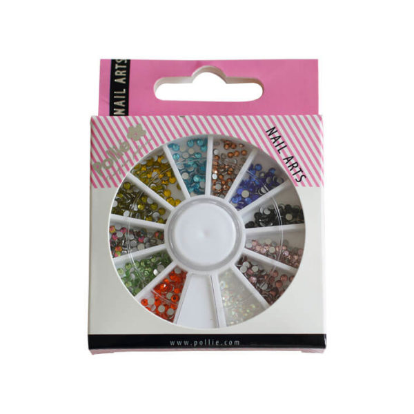 STRASS RHINESTONE NAIL ART RODA (600 PC)