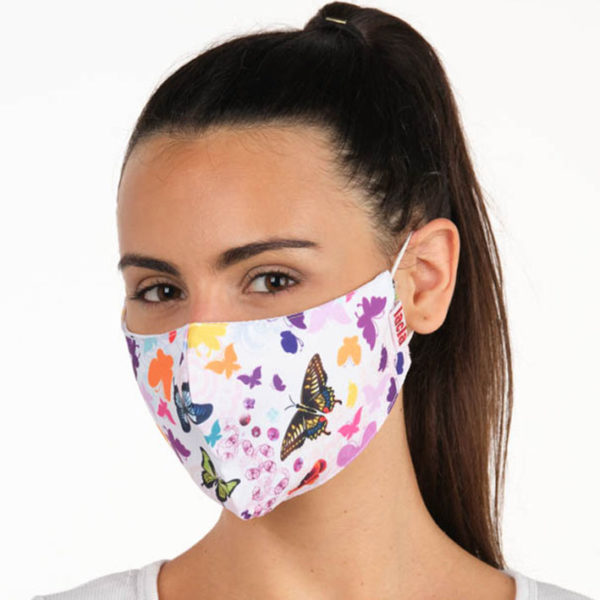 PACK 3 BUTTERFLY TEXTILE MASKS