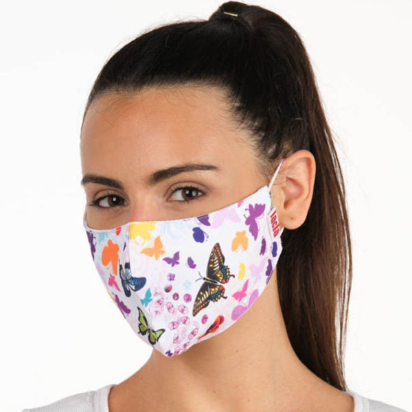 PACK 3 MASCARILLAS TEXTIL MARIPOSAS