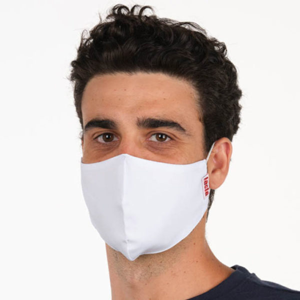 PACK 6 WHITE TEXTILE MASK