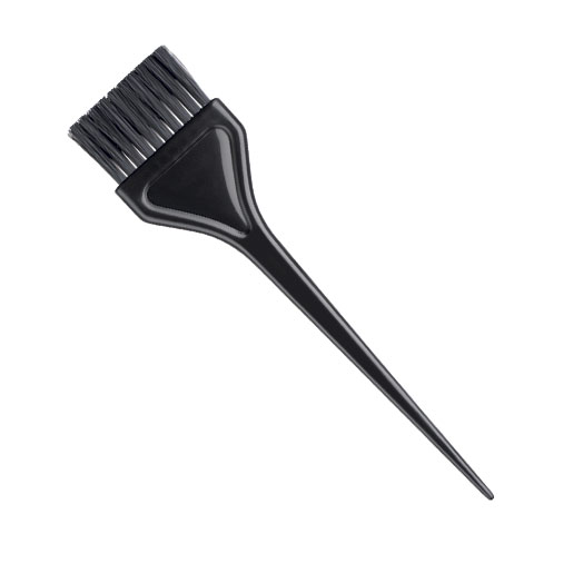 LARGE BLACK DYE BRUSH WITH BLACK HAIR IN BULK