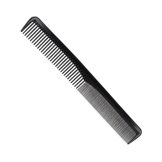 PEINE BARBERO CORTE 17,5CM NEGRO RAGNAR