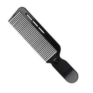 Peine barbero 20,5 cm negro CAPTAIN COOK - 07443