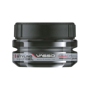 Vasso Mnemonic Gum Styling Hair Gel The Rock 250 Ml 06532