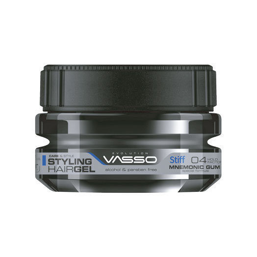 VASSO MNEMONIC GUM STYLING HAIR GEL STIFF 250 ML