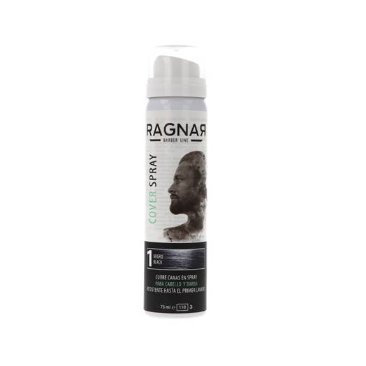 RETOCA-RAICES NEGRO RAGNAR 75 ml PARA CABELLO Y BARBA