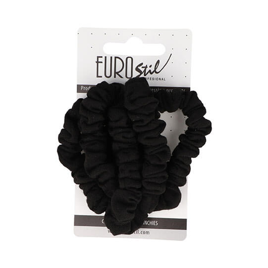 CARD 5 BLACK CLOTHING ELASTICS HAIR