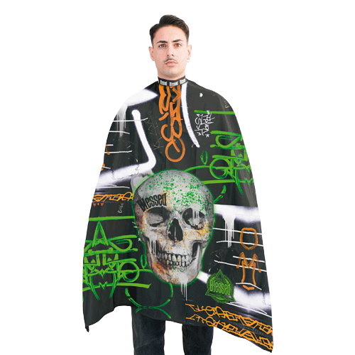 CAPA CON CUELLO NEOPRENO BLESSED GREEN SKULL